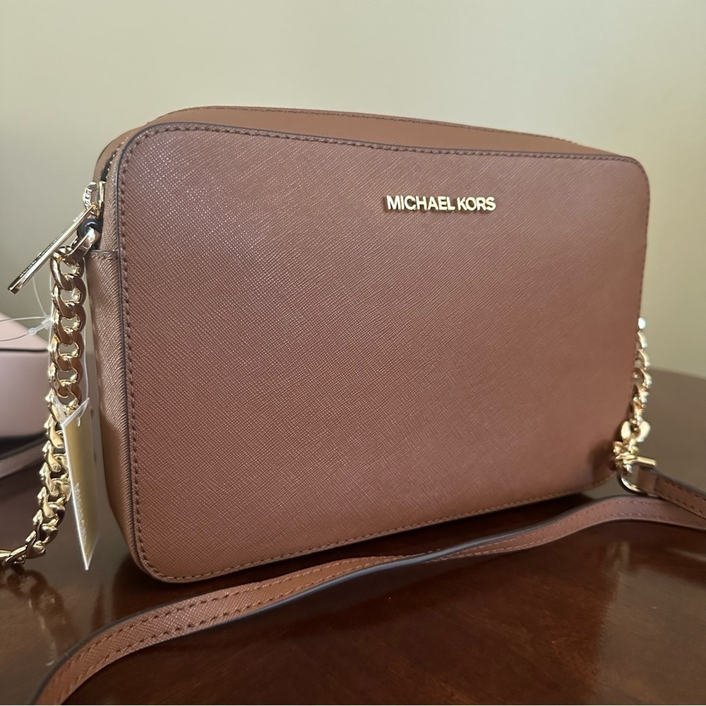 Michael Kors Jet Set Large East West Saffiano Leather Crossbody bag - Picture 10 of 15